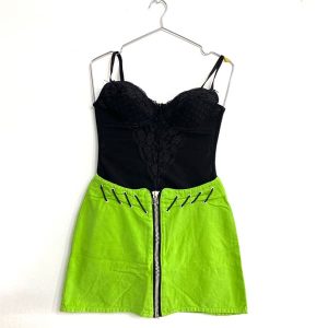 Saia Jeans Punk P